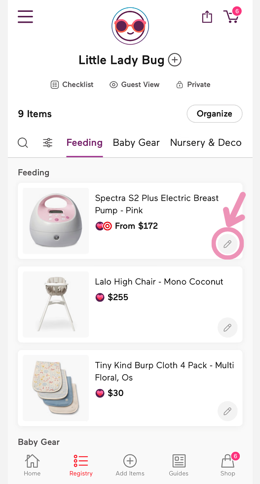 How do I add size and color preferences to my gifts? Babylist Help Center