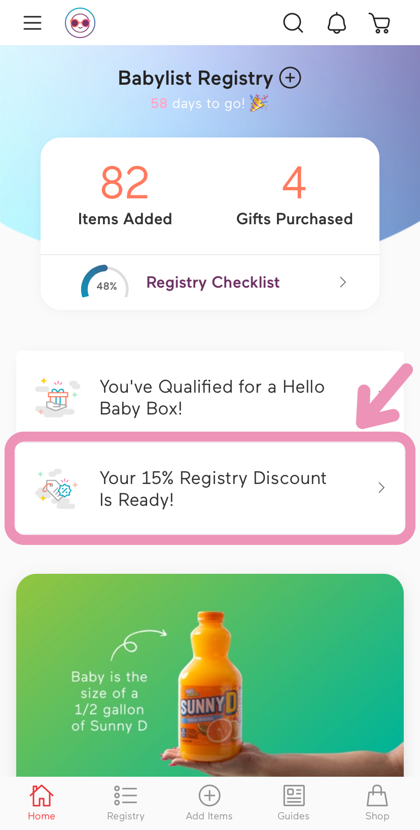 How do I use my Babylist discount? Babylist Help Center