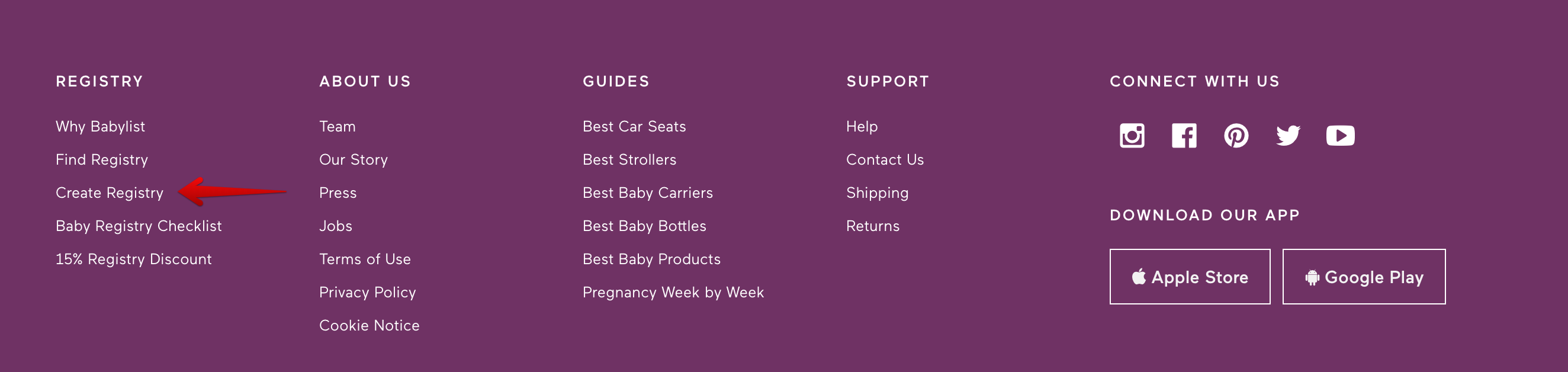 babylist registry discount